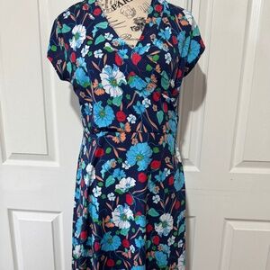 Floral Midi Dress Medium